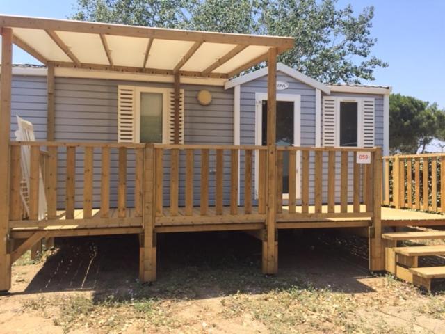 Celine Mobil Home Port-la-Nouvelle Exterior foto